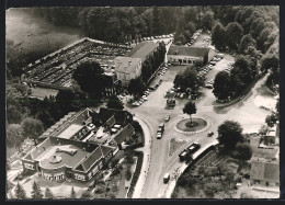 AK Ratingen, Hotel Krummenweg Mit Schwimmbad Und Liegewiese, Fliegeraufnahme  - Ratingen