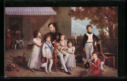 AK Napoleon Mit Familie  - Historische Figuren