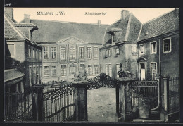 AK Münster I. W., Blick In Den Schmisingerhof  - Münster