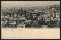 AK Würzburg, Blick Vom Steinberg  - Wuerzburg