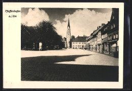 AK Pfaffenhofen A. Ilm, Strassenpartie An Der Kirche  - Pfaffenhofen