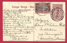 !!! CONGO BELGE, ENTIER POSTAL DE THYSVILLE DE 1928 - Postwaardestukken