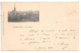 Cpa...Ghissignies...(nord)...le Village...1902... - Sonstige & Ohne Zuordnung