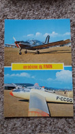 CPSM VINON DUR VERDON VAR L AERODROME AVION ED ERTAY 102  1977  PLANEUR ? - Aerodromes