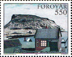 Feroe Poste N** Yv:114 Mi:120 Tableau Steffan Danielsen - Faroe Islands