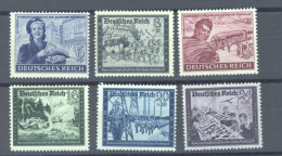 Allemagne  -  Reich  :  Mi  888-93  ** - Unused Stamps