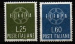 ITALIE     -    1959  -    EUROPA   .  Y&T N° 804 / 805 ** - 1959