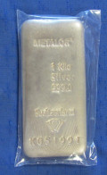 Silberbarren 1 Kilogramm Metalor Switzerland - Zonder Classificatie