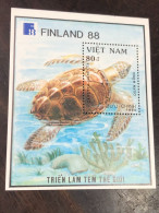 VIET  NAM  STAMPS BLOCKS STAMPS -69(1989 Loggerhead Turle )1 Pcs Good Quality - Vietnam