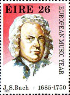 Irlande Poste N** Yv: 570 Mi:567 European Music Year J.S.Bach - Ongebruikt
