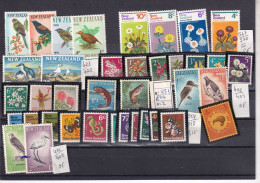 Nueva Zelanda.  Conjunto De Sellos Y Series Del Tema Fauna Y Flora - Unused Stamps