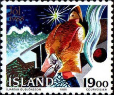 Islande Poste N** Yv:648/649 Noël - Nuevos