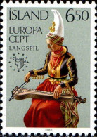 Islande Poste N** Yv:585/586 Europa Cept Année Européenne De La Musique - Unused Stamps