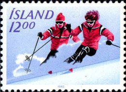 Islande Poste N** Yv:556/557 Sports & Vie De Plein Air - Unused Stamps