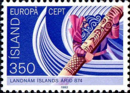 Islande Poste N** Yv:531/532 Europa Cept Faits Historiques - Unused Stamps