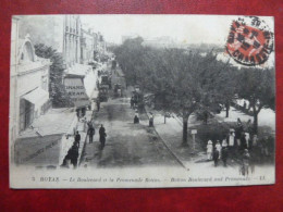 F23 - 17 - Royan - Le Boulevard Et La Promenade Botton - Royan