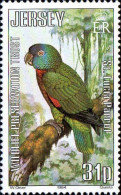 Jersey Poste N** Yv:313 Mi:319 St.Lucia Parrot - Jersey