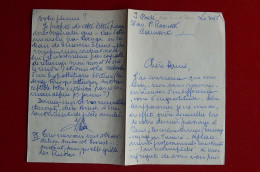 Signed Letter Alpinist Jacques Boell Writer To C.E. Engel Mountaineering Historian Alpinism Escalade - Sportlich