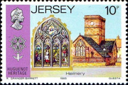 Jersey Poste N** Yv:354/359 Heritage Huguenot - Jersey