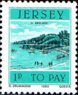 Jersey Taxe N** Yv:33/46 Vues De Jersey - Jersey