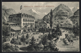 AK Meiringen, Ansicht Vom Park-Hotel Oberland  - Meiringen