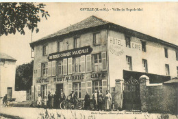 260524A - 54 ONVILLE Vallée Du Rupt De Mad - Bière Grande Maxéville Hôtel Restaurant Café Moto - Brasserie - Andere & Zonder Classificatie