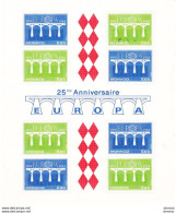 MONACO 1984 EUROPA Yvert BF 28, Michel Bl 26 NEUF** MNH Cote Yv 25 Euros - Blokken