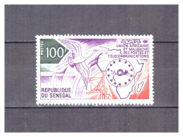 SENEGAL  .   N ° 395 .  100  F  U.A.M.P.T.     OBLITERE     SUPERBE . - Senegal (1960-...)