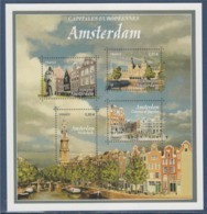 Amsterdam Carte Entier Validité International Reprenant Bloc F5090 (timbres 5090 5091 5092 5093) - Prêts-à-poster:  Autres (1995-...)