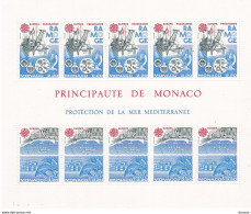 MONACO 1986 EUROPA, Protection De La Nature Yvert BF 34, Michel Bl 34 NEUF** MNH Cote Yv 30 Euros - Blocks & Sheetlets