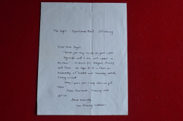 Signed Letter Artist Ian Fleming Williams To C.E. Engel Mountaineering Hisporian Alpinism Escalade - Sportifs