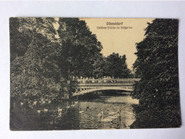 DÜSSELDORF : Golden Brücke Im Hofgarten - 1923 - Duesseldorf