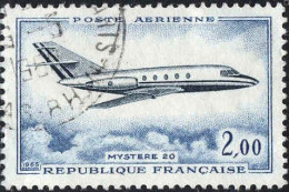 France Avion Obl Yv:42 Mi:1514 France Préo N* Yv:134 Mi:1905 Monnaie Gauloise (sans Gomme)Mystere 20 (Beau Cachet Rond) - 1960-.... Used