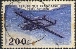 France Avion Obl Yv:31 Mi:988 Noratlas (cachet Rond) - 1927-1959 Usati