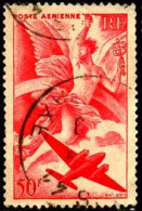 France Avion Obl Yv:17 Mi:749a Déesse Iris (TB Cachet Rond) - 1927-1959 Afgestempeld