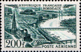 France Avion N* Yv:25 Mi:862 Bordeaux (Trace De Charnière) - 1927-1959 Postfris