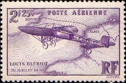 France Avion N* Yv: 7 Mi:294 Louis Blériot Douvres-Calais (avec Charnière) - 1927-1959 Mint/hinged