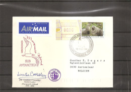 AAT ( Lettre Par Avion De 2001 De Macquarie Vers La Belgique à Voir) - Cartas & Documentos