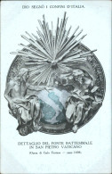 An735 Cartolina Dio Segno I Confini D'italia San Pietro In Vaticano - Altri & Non Classificati
