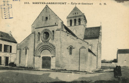 MANTES-MASSICOURT - Eglise De Massicourt - Enfants - Autres & Non Classés