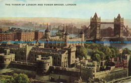 R639937 London. The Tower Of London And Tower Bridge. Valentine. Valesque - Otros & Sin Clasificación