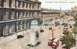 R639949 London. Cenotaph And Whitehall. Valentine. Valesque - Other & Unclassified