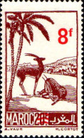 Maroc (Prot.Fr) Poste N** Yv:270 Mi:282 Gazelles - Unused Stamps