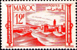 Maroc (Prot.Fr) Poste N** Yv:261 Mi:261 Forteresse - Neufs