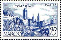 Maroc (Prot.Fr) Poste N** Yv:265A Mi:267 Remparts - Neufs