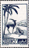 Maroc (Prot.Fr) Poste N** Yv:232 Mi:226 Gazelles - Unused Stamps