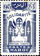 Maroc (Prot.Fr) Poste N** Yv:239 Mi:233 Mausolée Du Maréchal Lyautey - Unused Stamps