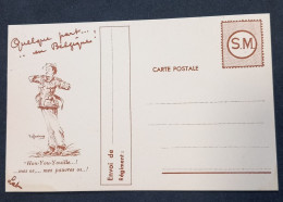 Carte De Franchise Militaire Illustrée " Quelque Part En Belgique ; Mes Pauvres Os ! " - 2. Weltkrieg 1939-1945