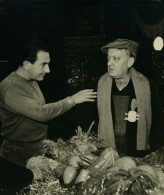 France Scene De Film Francais? Acteurs Ancienne Photo 1950 - Beroemde Personen