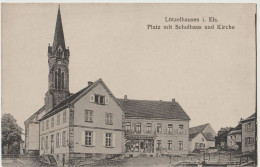 CPA    Lutzelhausen  Lutzelhouse  (67) La Boutique De Victor Andlauer Sur La Place De L'Eglise   Ed Vicktor's - Andere & Zonder Classificatie